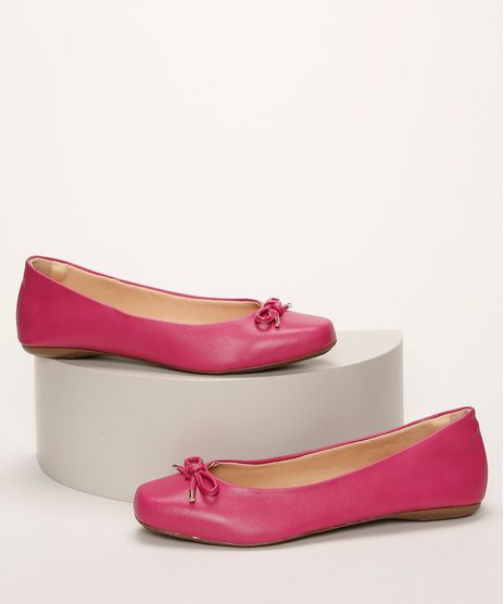 Sapatilha-Feminina-Via-Uno-Bico-Quadrado-com-Laco-Pink-9963926-Pink_1