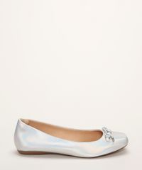 Sapatilha-Feminina-Via-Uno-Bico-Quadrado-com-Laco-Prateada-9963928-Prateada_2
