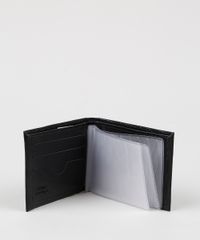 Kit-de-Carteira-em-Couro-Masculina---Chaveiro-com-Mosquetao-Preto-9946699-Preto_3