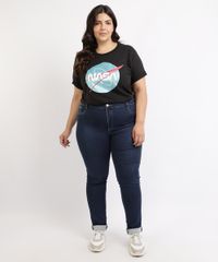 Blusa-Feminina-Plus-Size-NASA-Manga-Curta-Decote-Redondo-Preta-9960174-Preto_3