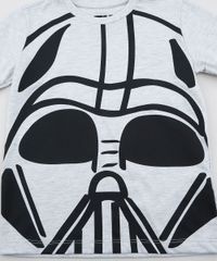 Camiseta-Infantil-Darth-Vader-Star-Wars-Manga-Curta-Gola-Careca-Cinza-Mescla-Claro-9953507-Cinza_Mescla_Claro_2