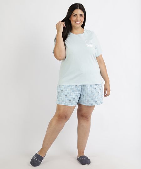 Pijama-Feminino-Plus-Size-Pantone-Blusa-Manga-Curta-Azul-Claro-9960365-Azul_Claro_1