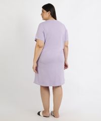 Camisola-Feminina-Plus-Size-Pantone-Blusa-Manga-Curta-Lilas-9960366-Lilas_2