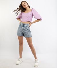 Blusa-Feminina-Mindset-Cropped-Manga-Bufante-Decote-Princesa-Lilas-9960571-Lilas_3
