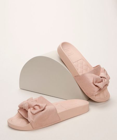 Chinelo-Feminino-Moleca-Slide-com-Suede-e-Laco-Rose-9961296-Rose_1