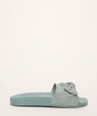 Chinelo-Feminino-Moleca-Slide-com-Suede-e-Laco-Verde-9961460-Verde_4