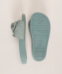 Chinelo-Feminino-Moleca-Slide-com-Suede-e-Laco-Verde-9961460-Verde_6