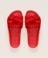 Chinelo-Feminino-Moleca-Slide-com-Suede-e-Laco-Vermelho-9961462-Vermelho_2