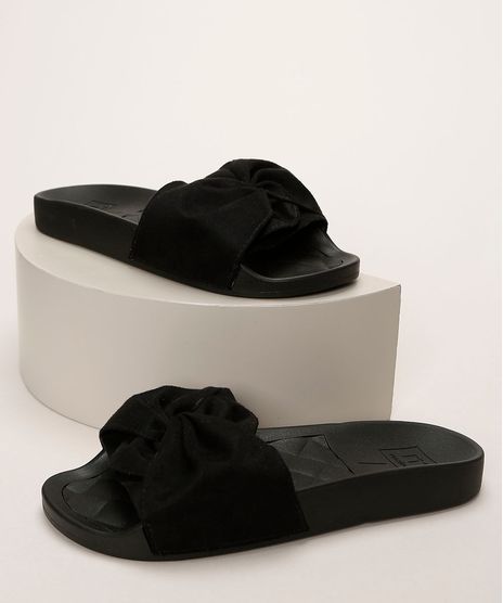 Chinelo-Feminino-Moleca-Slide-com-Suede-e-Laco-Preto-9961464-Preto_1