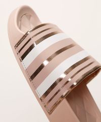 Chinelo-Feminino-Moleca-Slide-Estampado-de-Listras-Metalizadas-Rose-9961470-Rose_5