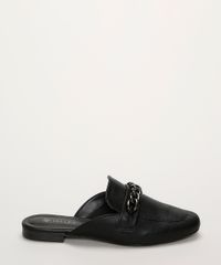 Mule-Feminino-Via-Uno-Bico-Redondo-com-Corrente-Preto-9961681-Preto_2