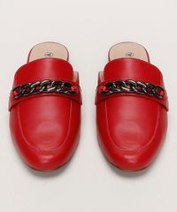 Mule-Feminino-Via-Uno-Bico-Redondo-com-Corrente-Vermelho-9961682-Vermelho_5