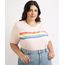 Blusa-Feminina-Plus-Size-Pride-Bob-Esponja-Arco-Iris-Manga-Curta-Decote-Redondo-Rose-9961961-Rose_1