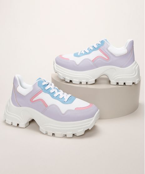 Tenis-Feminino-Chuncky-Plataforma-com-Recortes-e-Cadarco-Branco-9962392-Branco_1