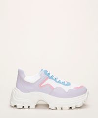 Tenis-Feminino-Chuncky-Plataforma-com-Recortes-e-Cadarco-Branco-9962392-Branco_2