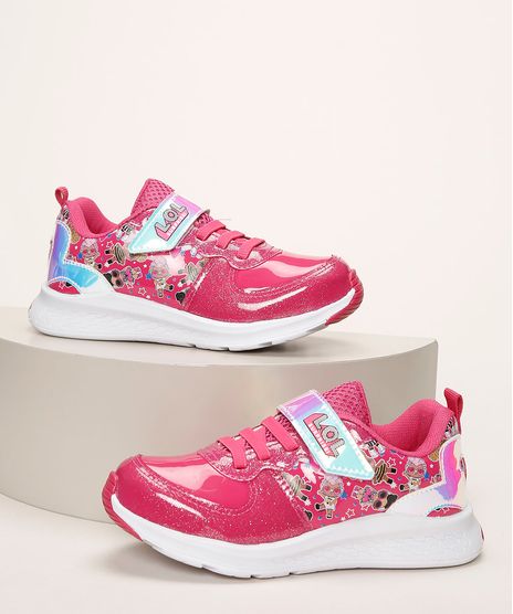 Tenis-Infantil-LOL-Surprise-com-Recorte-Brilhante-e-Cadarco-Pink-9962725-Pink_1