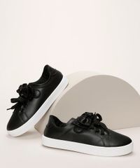 Tenis-Infantil-com-Laco-Brilhante-e-Cadarco-Preto-9962914-Preto_1