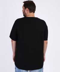 Camiseta-Masculina-Plus-Size-Texturizada-Manga-Curta-Gola-Careca-Preta-9962988-Preto_2