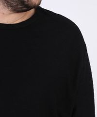Camiseta-Masculina-Plus-Size-Texturizada-Manga-Curta-Gola-Careca-Preta-9962988-Preto_4