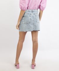 Saia-Jeans-Feminina-Mindset-Curta-Marmorizada-com-Barra-a-Fio-Azul-Claro-9963099-Azul_Claro_2