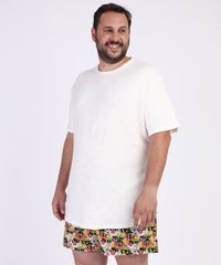 Samba-Cancao-Masculina-Plus-Size-Looney-Tunes-Estampada-Multicor-9963227-Multicor_3