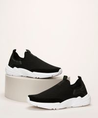 Tenis-Feminino-Oneself-Knit-com-Recorte-em-Suede-Preto-9963344-Preto_1