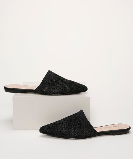 Mule-Feminino-Knit-Via-Uno-Bico-Fino-com-Brilho-e-Lurex-Preto-9963670-Preto_1 Mule-Feminino-Knit-Via-Uno-Bico-Fino-com-Brilho-e-Lurex-Preto-9963670-Preto_1