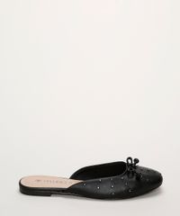 Mule-Feminino-Via-Uno-Bico-Redondo-com-Tachas-e-Laco-Preto-9963672-Preto_2