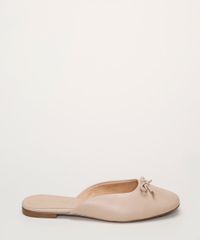 Mule-Feminino-Via-Uno-Bico-Quadrado-com-Laco-Bege-9963673-Bege_2