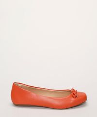 Sapatilha-Feminina-Via-Uno-Bico-Quadrado-com-Laco-Laranja-9963925-Laranja_2
