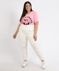 Blusa-Feminina-Plus-Size-Mulher-Maravilha-Manga-Curta-Decote-Redondo-Rosa-9964400-Rosa_3