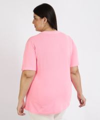 Blusa-Feminina-Plus-Size-Mulher-Maravilha-Manga-Curta-Decote-Redondo-Rosa-9964400-Rosa_4