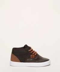 Tenis-Infantil-Ollie-Cano-Curto-com-Recorte-e-Cadarco-Marrom-9965031-Marrom_2