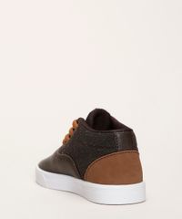 Tenis-Infantil-Ollie-Cano-Curto-com-Recorte-e-Cadarco-Marrom-9965031-Marrom_4