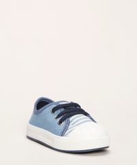 Tenis-Infantil-Pimpolho-Estampado-de-Listras-com-Recorte-e-Cadarco-Azul-9966082-Azul_3
