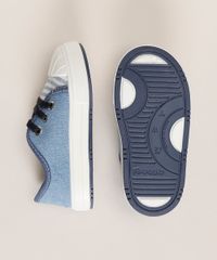 Tenis-Infantil-Pimpolho-Estampado-de-Listras-com-Recorte-e-Cadarco-Azul-9966082-Azul_7