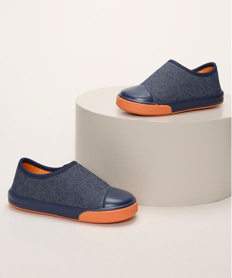 Tenis-Infantil-Pimpolho-Jeans-com-Recorte-e-Velcro-Azul-Marinho-9966088-Azul_Marinho_1