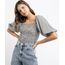 Blusa-Feminina-Mindset-Estampada-Xadrez-Vichy-com-Lastex-Manga-Bufante-Decote-Reto-Branca-9967297-Branco_1