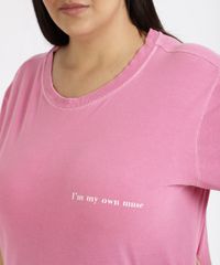 T-Shirt-Feminina-Mindset-Plus-Size--My-Own-Muse--Manga-Curta-Decote-Redondo-Rosa-9967302-Rosa_4