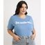 T-Shirt-Feminina-Plus-Size-Mindset--Brasileira--Flocada-Manga-Curta-Decote-Redondo-Azul-9964271-Azul_1