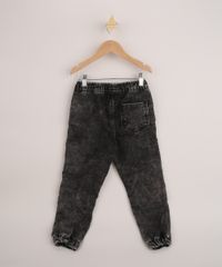 Calca-Jeans-Infantil-Jogger-Marmorizada-com-Cordao-Preta-9964309-Preto_2