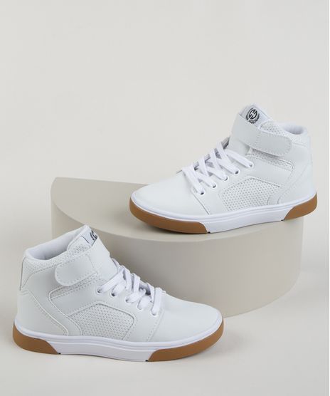 Tenis-Masculino-Ollie-Cano-Alto-com-Pesponto-Branco-9961188-Branco_1