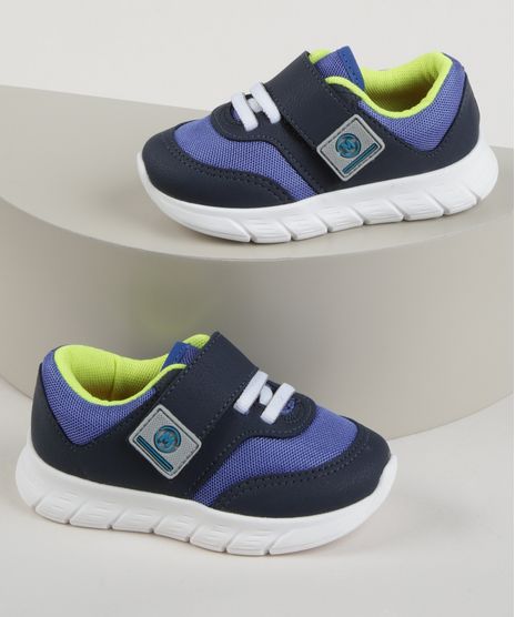 Tenis-Infantil-Molekinho-Esportivo-com-Velcro-e-Elastico-Azul-9965593-Azul_1