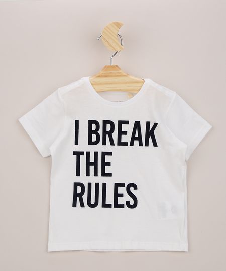 Camiseta-Infantil--I-Break-The-Rules--Manga-Curta-Branca-9946169-Branco_1 Camiseta-Infantil--I-Break-The-Rules--Manga-Curta-Branca-9946169-Branco_1