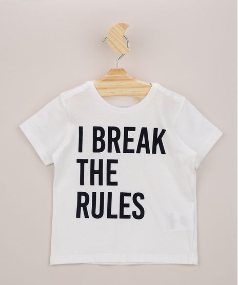 Camiseta-Infantil--I-Break-The-Rules--Manga-Curta-Branca-9946169-Branco_1