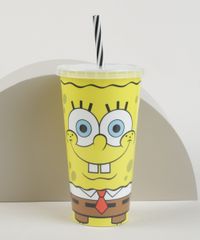 Copo-com-Canudo-Bob-Esponja-Estampado-Amarelo-9947342-Amarelo_1
