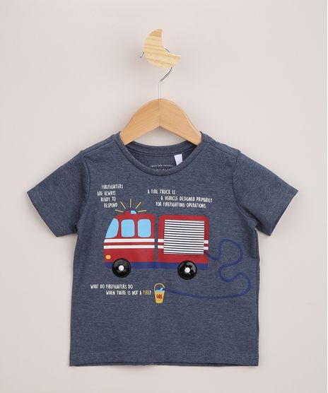Camiseta-Infantil-com-Estampa-Interativa-de-Carro-de-Bombeiro-Manga-Curta-Azul-Marinho-9955058-Azul_Marinho_1