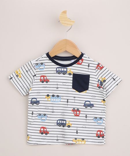 Camiseta-Infantil-Listrada-Carrinhos-com-Bolsinho-Manga-Curta-Off-White-9955187-Off_White_1 Camiseta-Infantil-Listrada-Carrinhos-com-Bolsinho-Manga-Curta-Off-White-9955187-Off_White_1