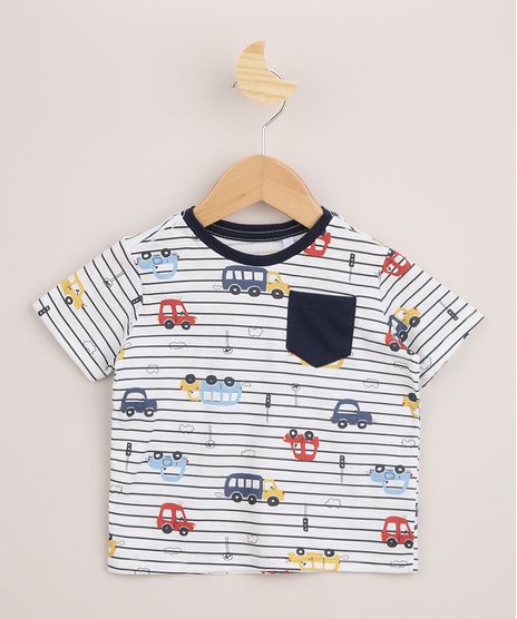 Camiseta-Infantil-Listrada-Carrinhos-com-Bolsinho-Manga-Curta-Off-White-9955187-Off_White_1