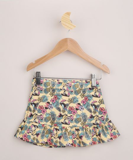 Saia-Infantil-Curta-Minnie-Estampada-Amarela-9955558-Amarelo_1 Saia-Infantil-Curta-Minnie-Estampada-Amarela-9955558-Amarelo_1